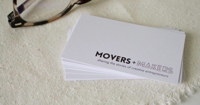 Write for us! Share your story on Movers + Makers