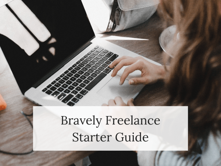 Creative Resource: Bravely Freelance Starter Guide